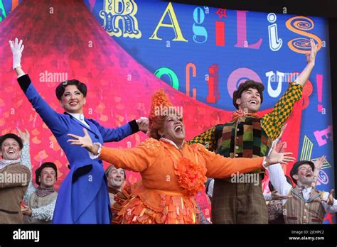 Zizi Strallen Playing The Lead Role Of Mary Poppins And Louis Gaunt Bert