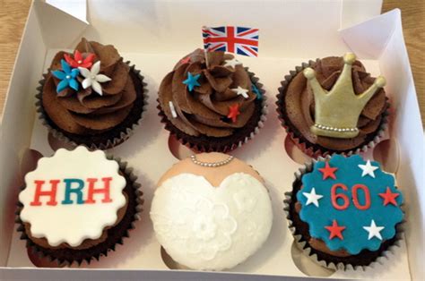 Queens Diamond Jubilee Cake And Cupcakes