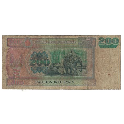 Billete Kyats Myanmar Km A Compra Venta En