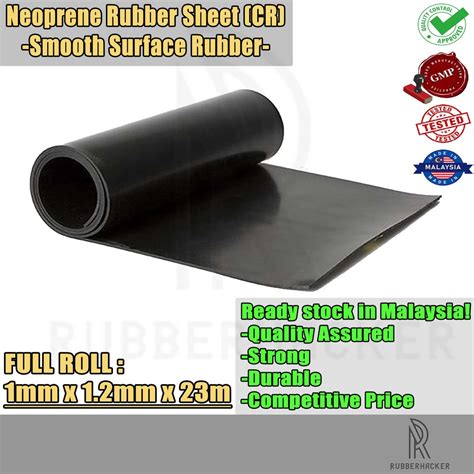 Neoprene Sheet CR Smooth Surface Rubber Sheet Chloroprene Rubber