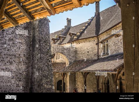 Chateau Chillon Montreux Switzerland Stock Photo Alamy