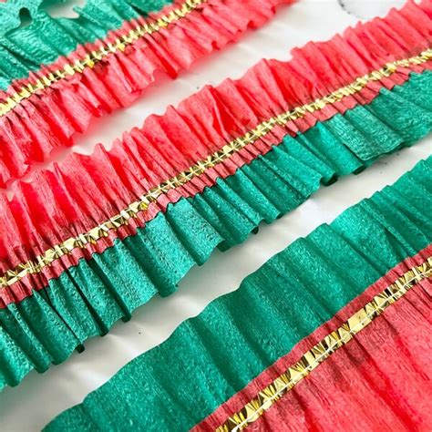 Crepe Paper Ruffle Etsy