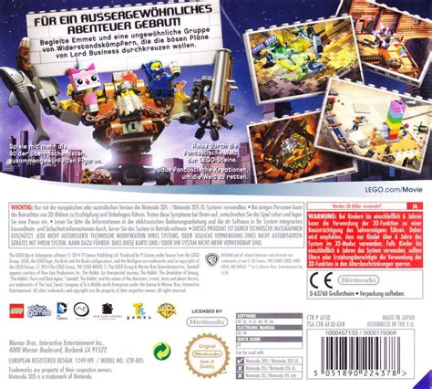 The Lego Movie Videogame Box Cover Art Mobygames