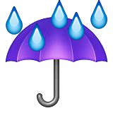 ☔ Umbrella With Rain Drops Emoji - Copy & Paste - EmojiBase!