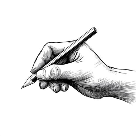 A Hand Holding A Pen That Has A Pen In It Premium Ai Generated Image