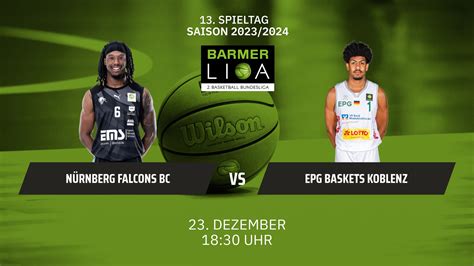 ProA Nürnberg Falcons BC vs EPG Baskets Koblenz Video