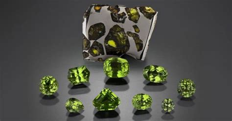 Pallasitic Peridot Đá Quý Từ Ngoài Hành Tinh Saigon Jewellery