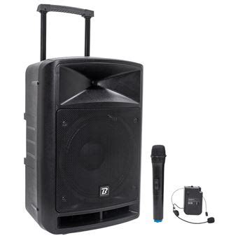 BoomTone DJ TravelSound12 VHF Sono Portable Enceinte Sono DJ Achat