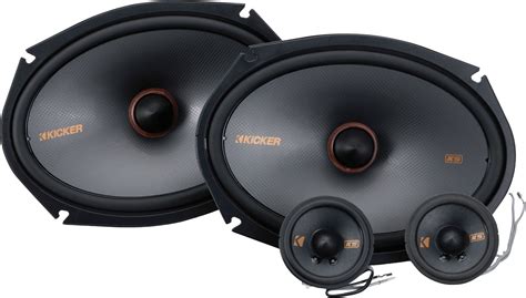 Kicker Ks Series 6x9″ 2 Way Component Car Speakers With Polypropylene