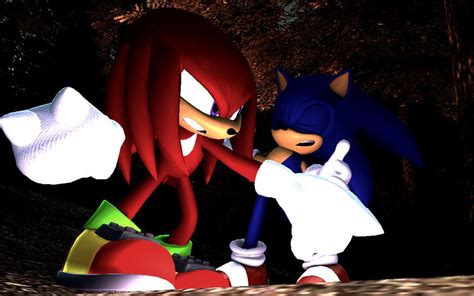 Sonic Vs Knuckles You Been Punched by shadow759 on DeviantArt