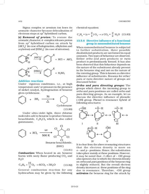 NCERT Book Class 11 Chemistry Chapter 13 Hydrocarbons