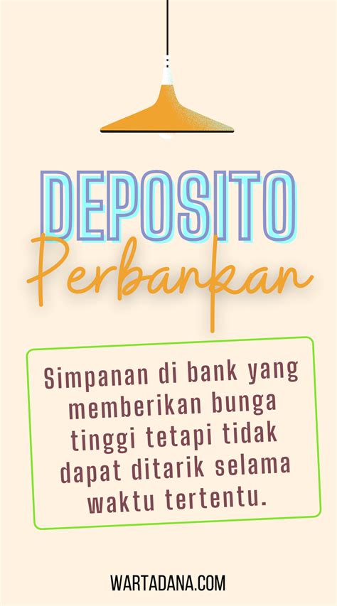 Deposito Perbankan Dan Suku Bunga Acuan Deposito BI 7 Days Repo Rate