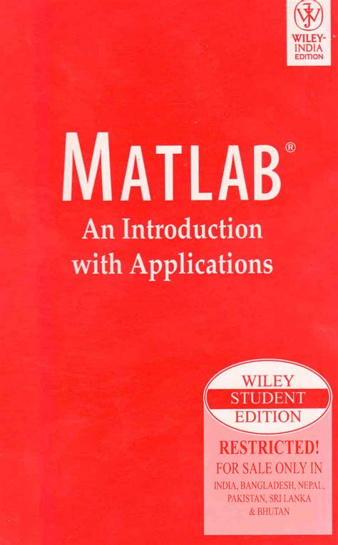 Matlab An Introduction With Applications Upaharbazar