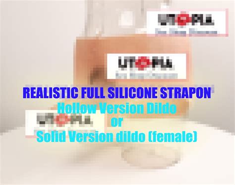Realistic Strapon Silicone Pants Strap On Crossdressing HOLLOW DILDO Male Extender Prothesis Or