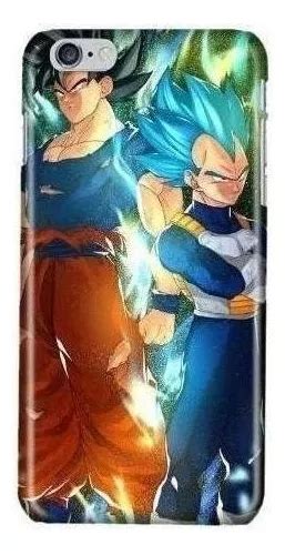 Funda Celular Goku Vegueta Blue Dragon Ball Todos Los Cel Envío gratis