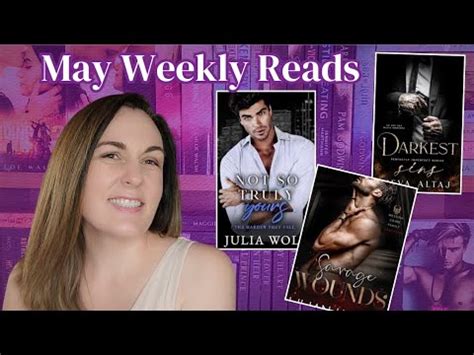 May Weekly Reads May Th Th Mafia Romance Readathon Reads Youtube