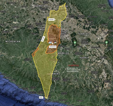 Mapoteca De Pzz On Twitter Desde La Frontera Con L Bano Hasta Eilat