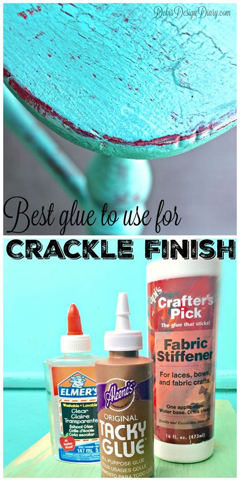 Diy Crackle Technique Using Glue Heirloom Traditions Artofit