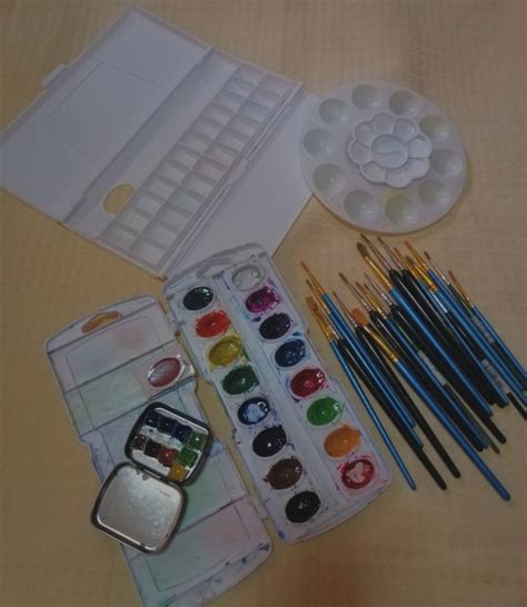 WATERCOLOR ART MATERIALS (ARCHITECTURAL MATERIALS), Hobbies & Toys ...