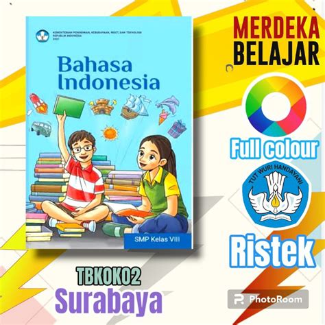 Jual Buku Bahasa Indonesia Smp Kelas 8 Kurikulum Merdeka Sekolah Penggerak 2023 Shopee Indonesia