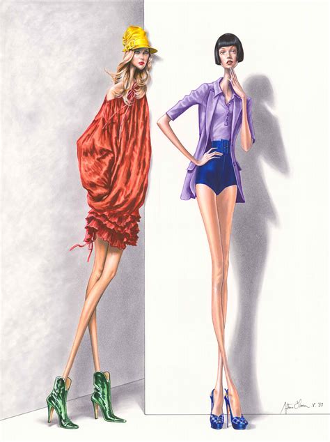 10 Influential Fashion Illustrators From The1920 S To The 2020 S Just