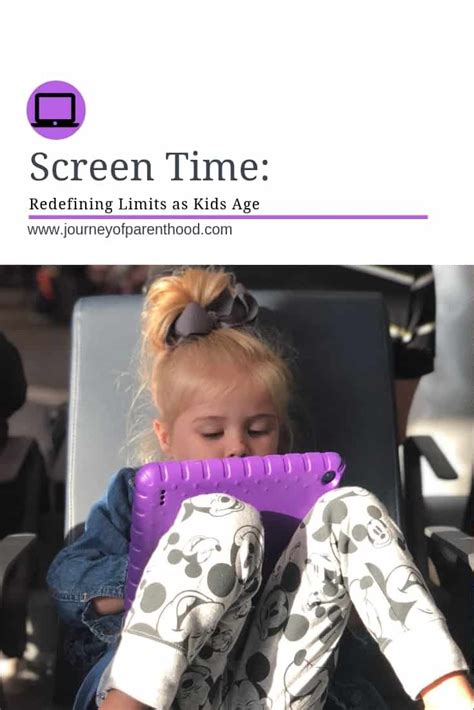 Redefining Screen Time Limits As Kids Age Screen Time Limiting