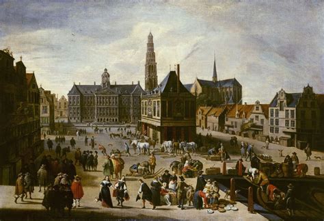 Filesa 9722 De Dam De Dam Met Het Stadhuis De Waag De Nieuwe Kerk