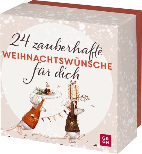 Zauberhafte Weihnachtsw Nsche F R Dich Adventskalender Box Mit