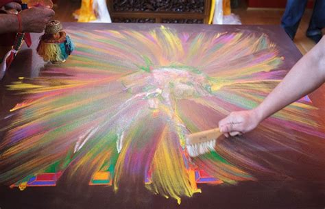 Buddhist Sand Mandala Destruction