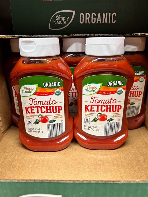 Aldi Ketchup Burman S And Simply Nature Organic Ketchup