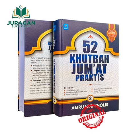 Jual ORIGINAL BUKU 52 Khutbah Jumat Praktis Jilid 2 Pustaka Arafah