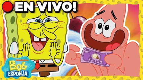 EN VIVO Maratón de los momentos clásicos de Bob Esponja Bob