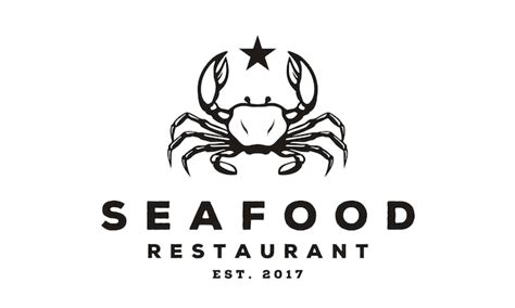 Premium Vector Seafood Crab Logo Design