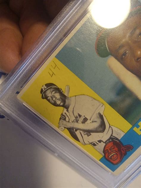 Topps Hank Aaron Card Psa Set Break Mk Amazing Card