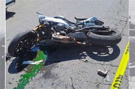 Copiloto De Motociclista Muerte Tras Derrapar En Toluca