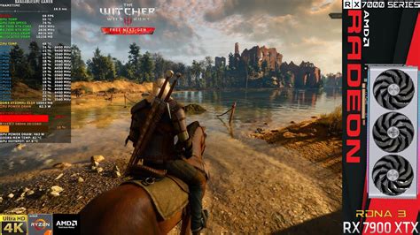 The Witcher 3 Ray Tracing Next Gen Ultra Settings FSR 4K RX 7900 XTX