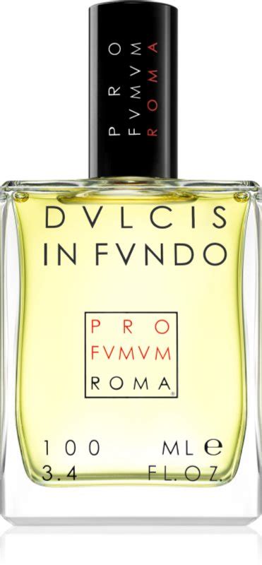 Profumum Roma Dulcis In Fundo Eau De Parfum Unissexo Notino Pt