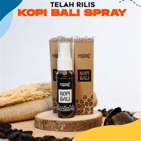 Jual Pengharum Ruangan Kopi Bali Spray Sebagai Pengharum Mobil Kamar