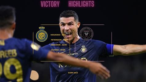 Al Nasr Vs Inter Miami International Football Showdown Ronaldo Messi Arableague Youtube