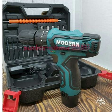 Jual Impact Cordless Drill Modern M Bor Beton Baterai Bor Tembok