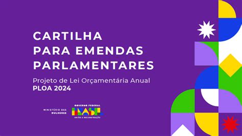 Cartilha Do Ministério Das Mulheres Auxilia Parlamentares Na