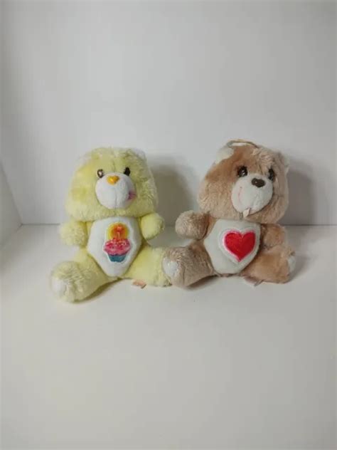 VINTAGE CARE BEARS Tender Heart Bear Birthday Cupcake Bear 1983 Kenner