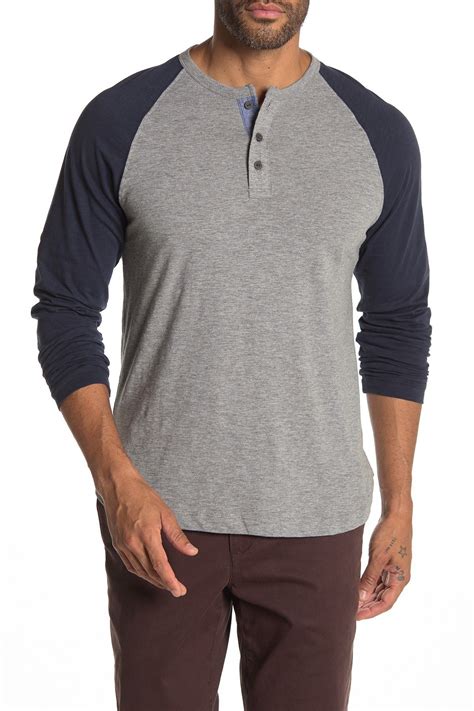 Slub Baseball Raglan Sleeve Henley Shirt By Joe Fresh On Nordstrom