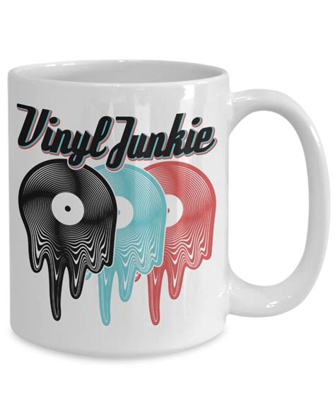 Vinyl Record T Vinyl Record Mug Vinyl Vinyl Junkie T Etsy