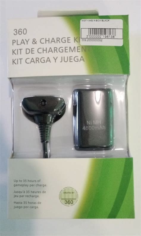 Купить XBOX 360 Slim Batteray pack / 1 батарея в коплекте, USB кабель ...
