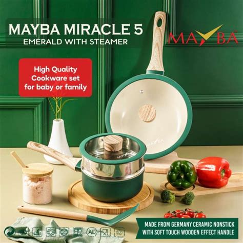 Jual PANCI SET MAYBA 5PC MIRACLE Bisa Semua Jenis Kompor Tmasuk Induksi