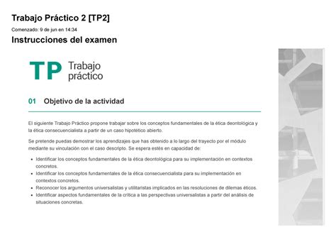 Ética y Deontología Profesional TP2 al 70 2023 Trabajo Práctico