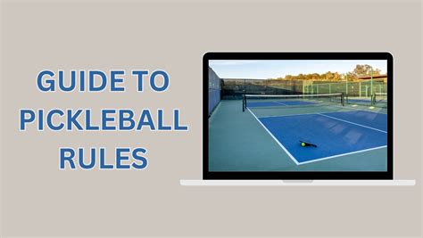 Beginners Guide To Pickleball Scoring Serving The Kitchen And More