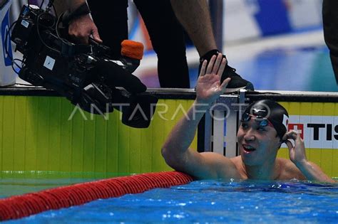 RENANG FINAL 100 METER GAYA DADA PUTRA ANTARA Foto