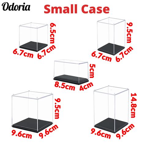 Odoria X X Cm Grande Cube Acrylique Presentoir Transparente Vitrine